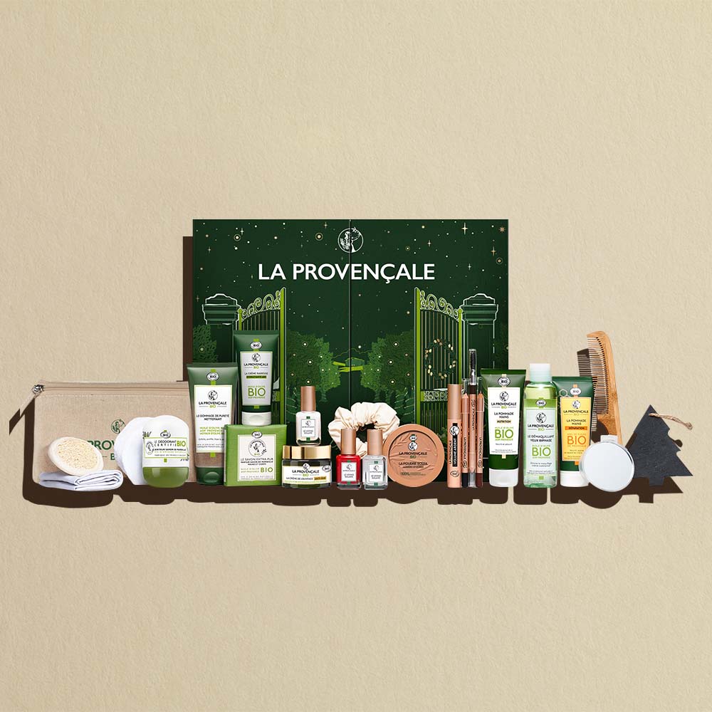La Provençale Bio Coffret Calendrier Avent Maquillage Soin Bio